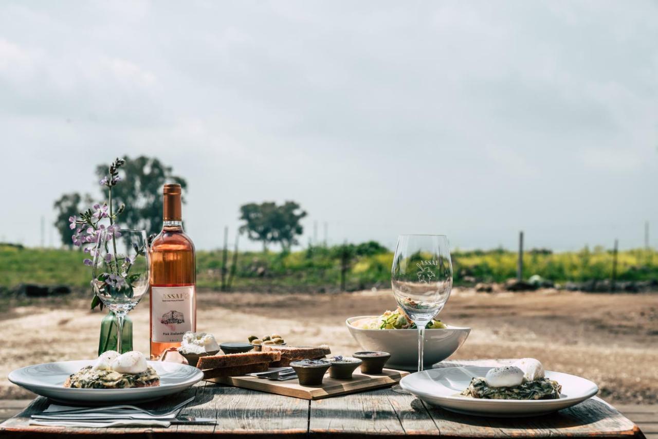 Assaf Boutique Winery & Cabins Kidmat Tsvi エクステリア 写真